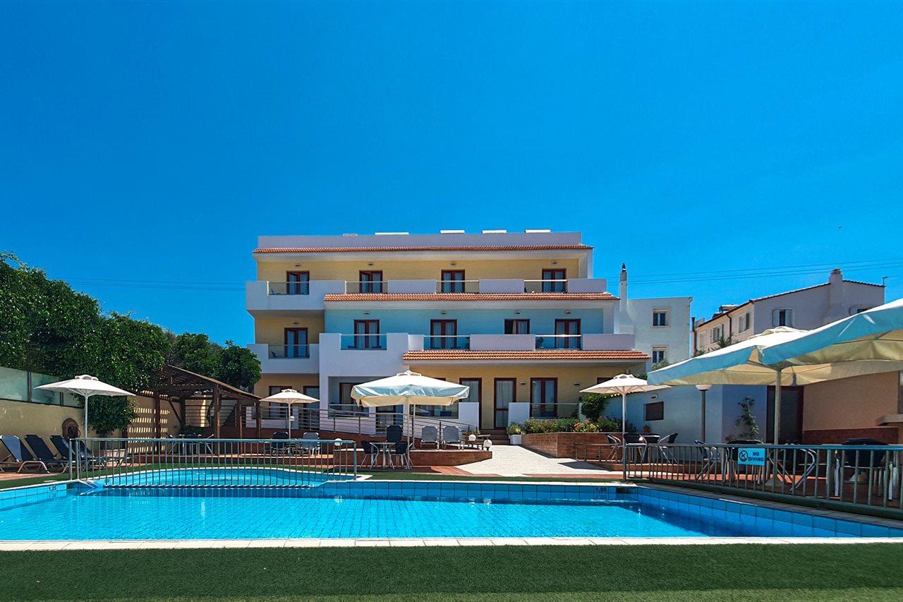 Thalassi Hotel Rethymno Exterior foto